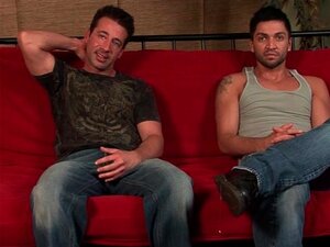 Str8 Greek Stud With Thick Long Cock Has First Time Gay Fuck With