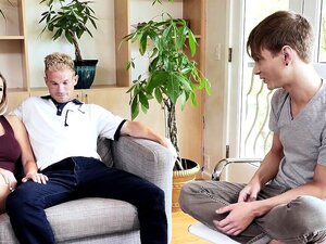 FamilyStrokes - Hot Stepmom Rides Stepsons Long Johnson