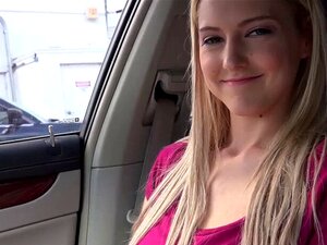 Hitchhiking Cutie With Big Saggy Tits Fucked For A Free Ride. Just Cruising Around Town, I Spotted Mila And Picked Her Up And Sped Off To A Cozy Spot Where I Banged The Hell Out Of Her Pussy In The Back Seat