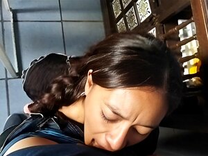 Logré Cogerme A Mi Cuñada En La Cocina