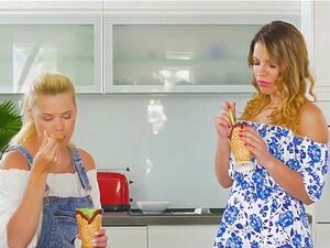 Babes - Styvmamma Lektioner - Angel Rivas Izzy Delphine - FEZ. Babes - StyVmamma Lektioner - Angela Rivas Izzy Delfine - FEZ