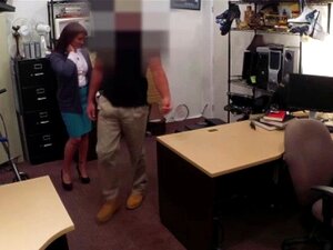 Real Busty Milfs Backroom Pawnshop Bj