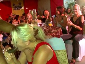 Real Interracial CFNM Blowjob Party With Blond. Real Interracial CFNM Blowjob Party With Blond Sucking BBC