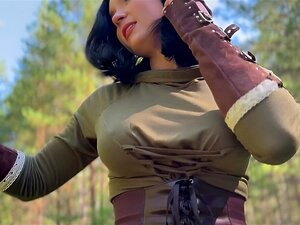 Stiefzus Was Zo Geil In Het VR-spel Baldurs Gate 4 Dat Ze In De Realiteit Werd Geneukt