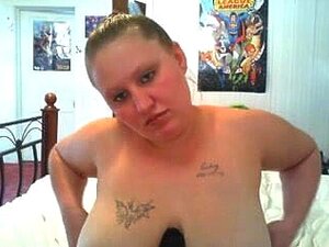 Teksaška Plavuša BBW Masturbira