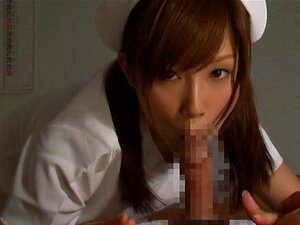 Pervy Japanese Nurse With A Hairy Cunt Sucks And Rides A Patient - Minami Kojima Porn