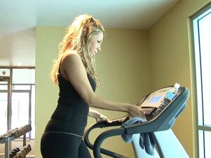 Watch This Horny Couple Workout And Sweat Together Until They Can't Resist Each Other Anymore. Real Gym, Real Trainer, Real Hardcore Action! Porn