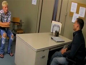 Hardcore Gay Luke Milan Is A College Teacher That Loves Disciplining