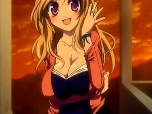 Blond Napalona Hentai Laska Drażni Kutasa Lodem
