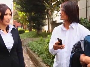 Geile Japanische Model In Unglaublichen Großen Titten, Cunnilingus JAV-Video