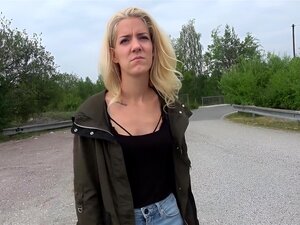 Public Agent Loud Outdoor Sex For Slender Beautiful Lost Golden-haired