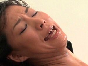 Tied Up Asian Gets Hairy Cunt Dildoed. Tied Up Asian Getting Hairy Cunt Dildoed Until Cums