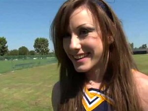 Jennifer White Is The Only Cheerleader Who Shows Up For The Football Team's