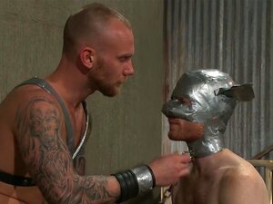 Slave #523 Endures Tape Dom's Hardcore, Slave #523 Is Diligently Attending His Cleaning Detail When He Receives An Assignment To A New Master In The House, Tape Dom. #523 Accepts A Roll Of Duct Tape And Takes A Deep Whiff Of The Adhesive. He Finds Himself 