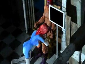 Sexig 3D-tecknad Babe Får Sin Fitta Slickad Och Knullad Med Deticandreven-hög 1