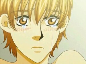 To Hentai-gutter Som Tar På Og Kysser På Sofaen. To Forelskede Hentai-gutter Som Berører Og Kysser På SofaEN