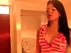 Latina Spinner Serves Up Holes Galore. A Hot Little Latina Spinner Does A Little Mating Dance Before Getting Her Wet Holes Filled Up With Raging Cock