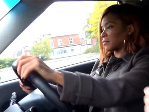 Kiki Minaj Gave Nice Blowjob and Banged by Driving Instructor