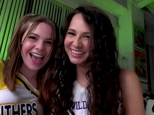 MRPOV - 21yo Anal Cheerleader Screwed In POV 3way Previous To ATM BJ