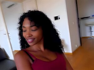 A Colombian Girl Has Natural Perky Boobs!