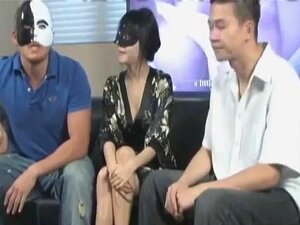 Korean Girl Takes On 2 Guys