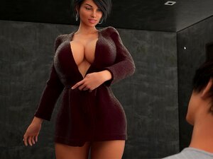 Milfy City[v1.0 Final] - Large Booty Obedient Stepmother I'd Like To Fuck Teacher Celia Is An Anal Floozy For A Large Dong. Sexy Coarse Anal Sex And Creampie - Fetish Comics CG Game - Part #78