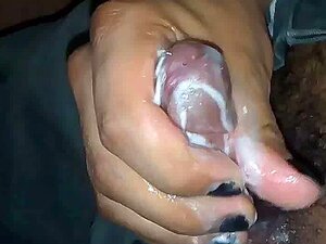 Meu Pau Disparando Cordas De Creme