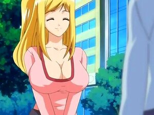 Hentai Kaunis Blondi Tyttö Nai Onnekasta Ystäväänsä. Hentai Kaunis Blondityttö Nai Onnekasta Ystäväänsä