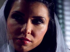 Real Cougar Bride Gets Facialized. Real Cougar Bride Gets Facialized In Her Wedding Dress