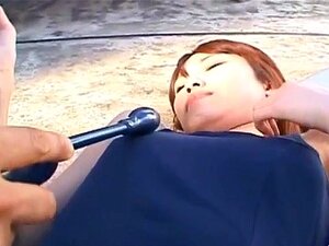 Ibuki Heeft Kontgat En Kut Geneukt Met Dildo's Door S, Ibuki Heeft Kontje En Kut GeneukT Met Dildo's Door Badpak