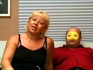 Blonde Anal Milf In Fishnets Fucks