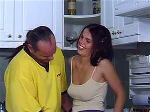 Cute legal age teenager drilled in the kitchen