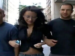 Hot Slut Work Two Cocks!