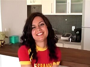 Get Ready For A Wild Ride With Our Spanish Bombshell As She Gets Pounded Hard. One Taste Of This Honey And You'll Be Hooked Forever. Don't Miss Out!