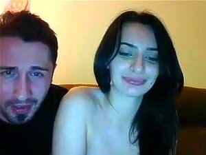 Amazing Homemade Video With Big Tits, College Scenes, My Honey And Me Made An Amateur Webcam Porn, In Which I Play With Her Lovely Boobs, While She Is Jerking My Stiff Shaft.