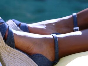 Ana Foxxx Is A Rich Black Socialite That Gets Everything Handed To Her The Only Thing She Has Ever Had To Work For Is Getting The Perfect Dick And Thats Where The Pool Boy Comes In Ana Made Sure She Was Topless So He Could See Her Petite Ebony Breasts