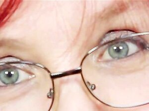 Redhead Huge Boobies Cougar Spreads Her Haired Piss Hole