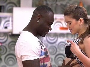 BLACK4K. Grote Lul Van Nieuwe Kennis Bevredigt De Seksbehoeften Van Schat Evelina