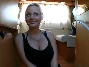 Breasty Dilettante German Golden-haired Talking (homemade), Blonde Sluts Are My Favorite So I Decided To Make An Amateur Video With A Blonde German Slut. This Is A Porn Video Filmed In My Van Starring The Naughty Girl Tarja Who Teases Me With Her Big Tits. Porn