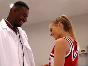 Cheerleader Cutie Sydney Cole Fucks A Black Cock In Hospital Porn