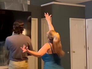 Danni Jones' Stepson's Ally Fixes Her Abode And Her Taut Stepmother I'd Like To Fuck Twat