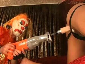 Gay Clown And His  Fuck Machine
