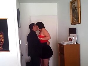 Er Kommt Amateur Französisch Zu Ficken Meine Schlampe