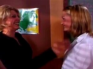Old Mature & Fresh Cutie Lesbian - New Teacher Diciplined
