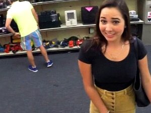 Flashing Boobs In The Class For Cash