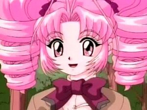 Vaaleanpunainen Tukka Hentai Söpöläinen Masturboi