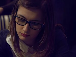 Nerdy Girls Episode 8: Alaina Dawson & Ryan Madison's Creampie - Alaina Dawson,Ryan Madison