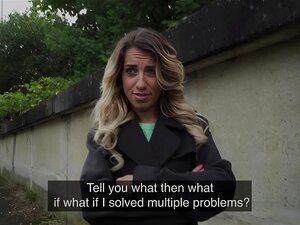 Spinkig Amatör Brud I Strumpbyxor Knullade 4 Pengar Av Främling