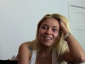 Alternative Babes Talking Behind The Scenes. Alternative Babes With Tattoos Talking And Smoking Behind The Scenes