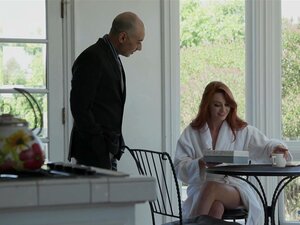 Watch This Slim And Fiery Redhead Wife As She Shows Her Husband A Rough Cuckold Play With Her Stepfather-in-law's Dick In HD. Moaning Doggy-style On The Bed Will Leave You Breathless. Porn
